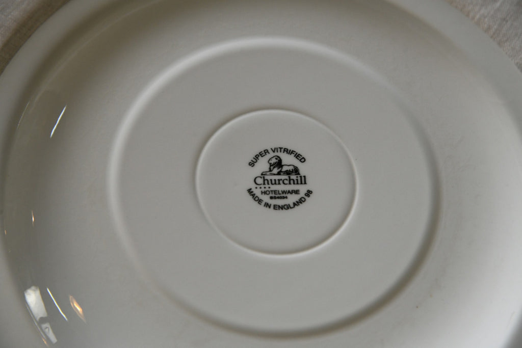 6 Vintage Sampsonite Churchill Breakfast Plate