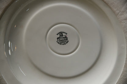 6 Churchill Sampsonite Dinner Plates