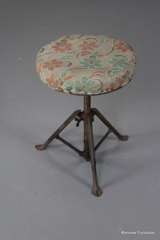 Early 20th Century Music Stool - Kernow Furniture