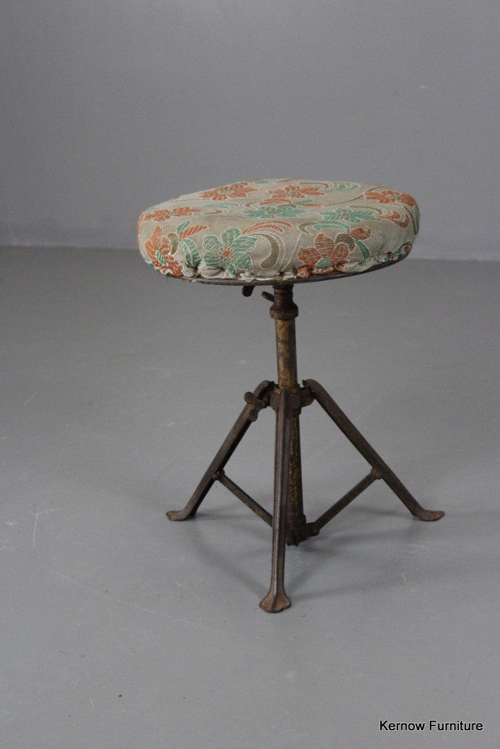 Early 20th Century Music Stool - Kernow Furniture