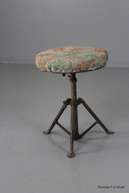 Early 20th Century Music Stool - Kernow Furniture