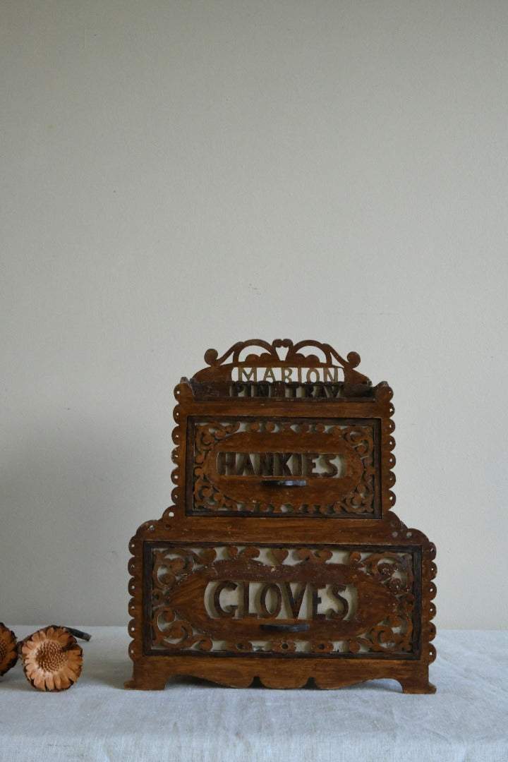 Folk Art Miniature Chest