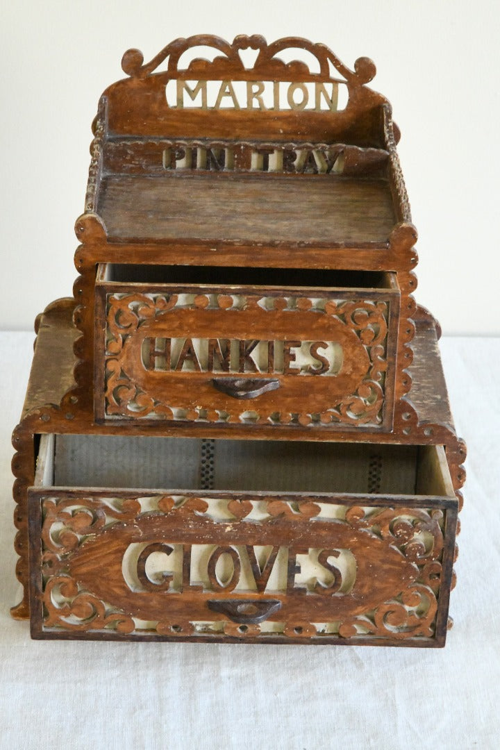 Folk Art Miniature Chest