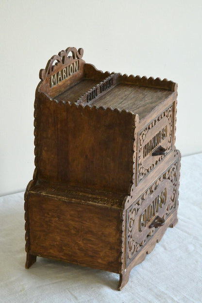 Folk Art Miniature Chest