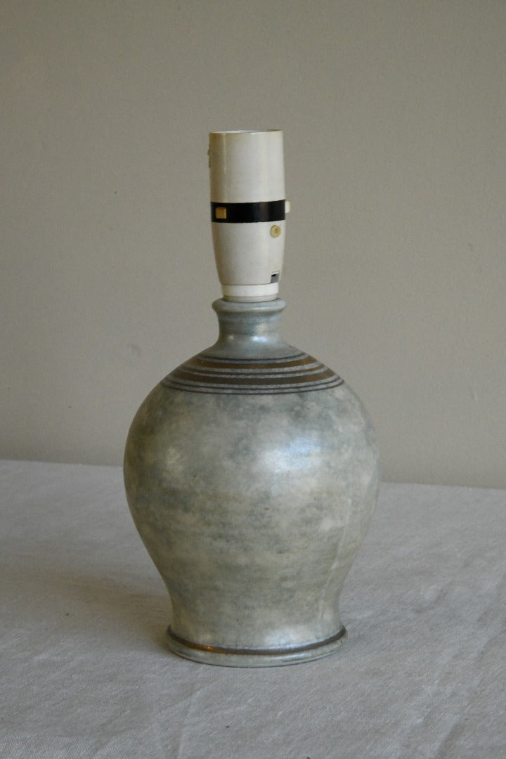 John Davidson New Mills Pottery Lamp