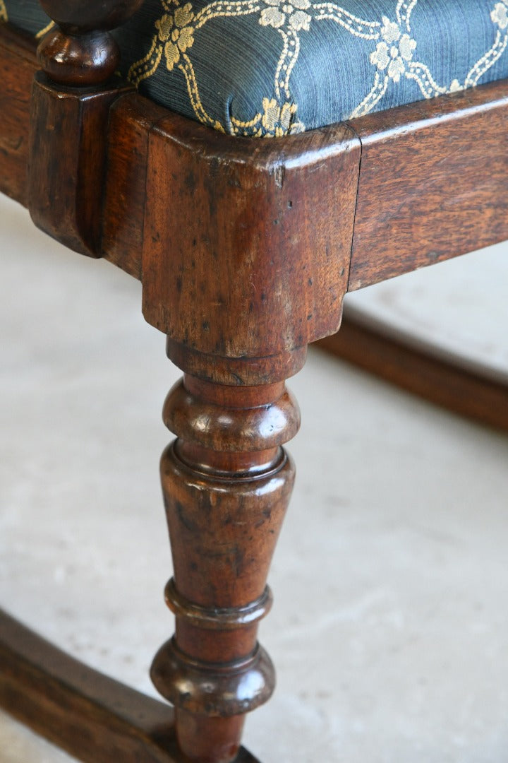 Victorian Upholstered Rocking Chair