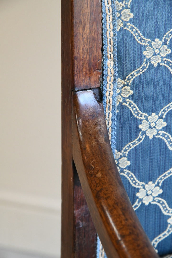 Victorian Upholstered Rocking Chair