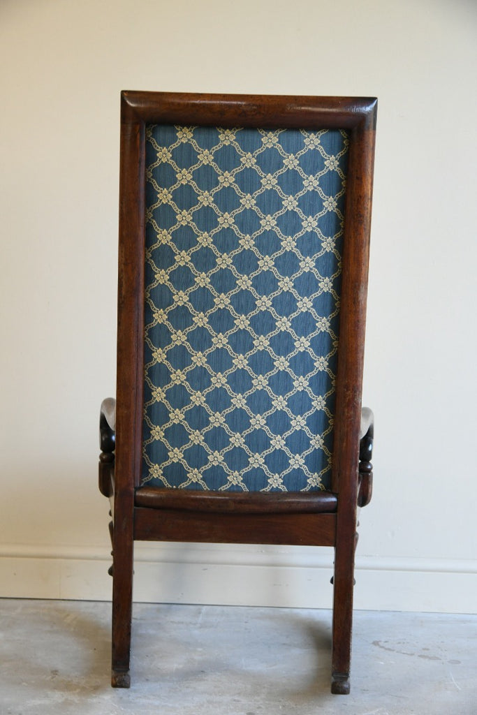 Victorian Upholstered Rocking Chair
