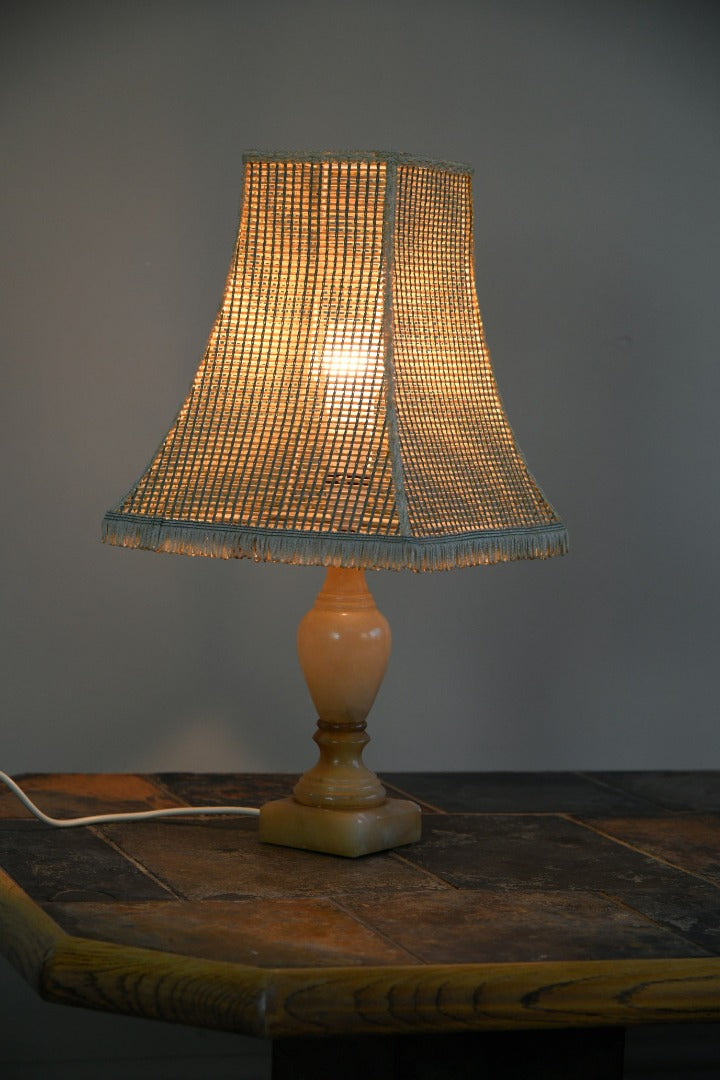 Retro Alabaster Lamp