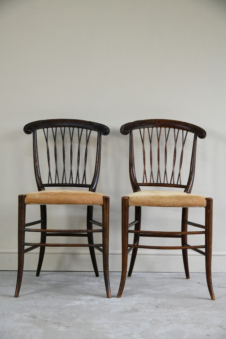 Pair Antique Occasional Chairs