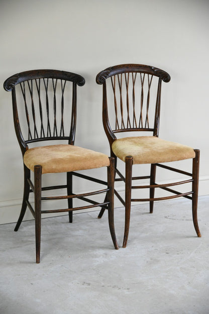 Pair Antique Occasional Chairs