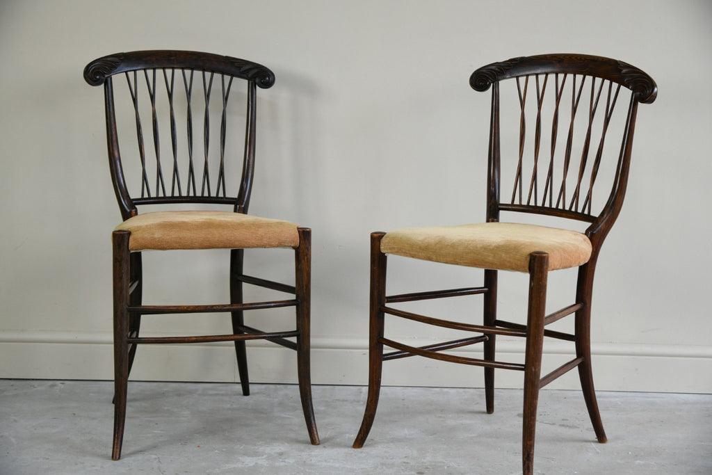 Pair Antique Occasional Chairs