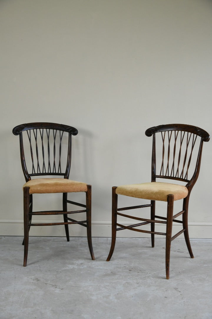 Pair Antique Occasional Chairs