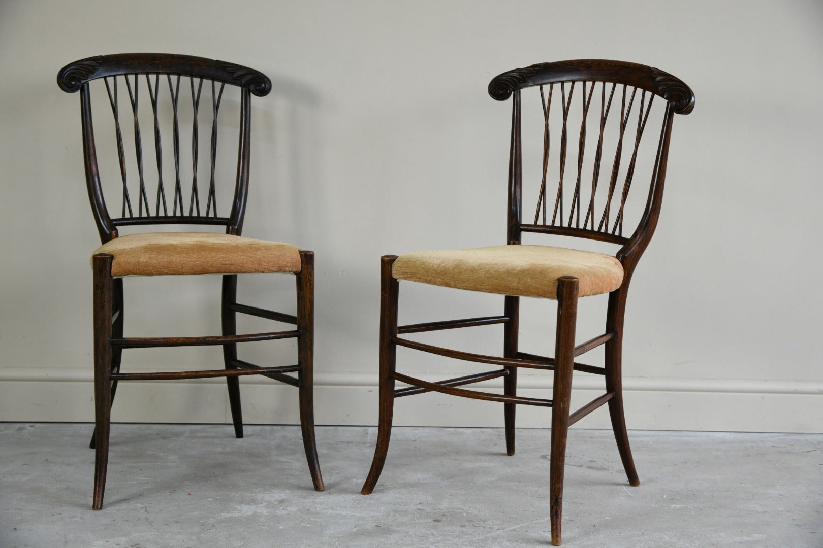 Pair Antique Occasional Chairs