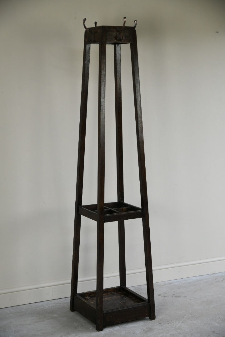 Arts & Crafts Coat Stand