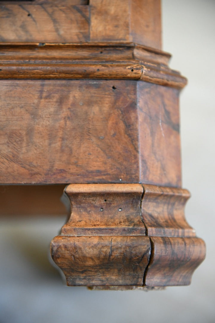 Continental Walnut Bedside Cabinet