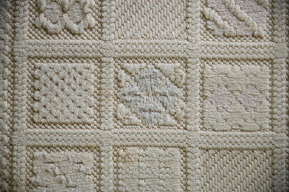 Vintage Felpa Cream Wool Rug