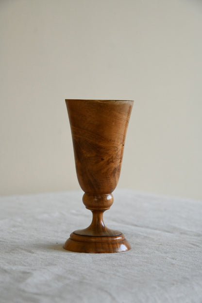 5 Wooden Goblets