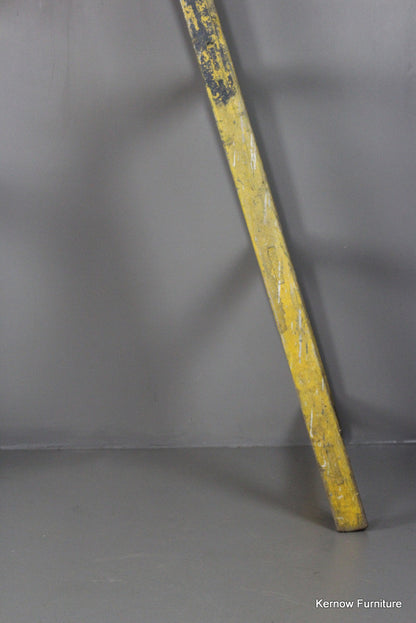 Large Vintage Trestle Ladder - Kernow Furniture