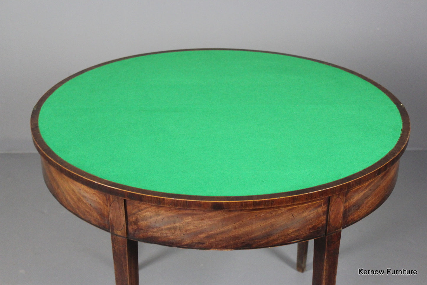 Antique 18th Century Mahogany Card Table - Kernow Furniture