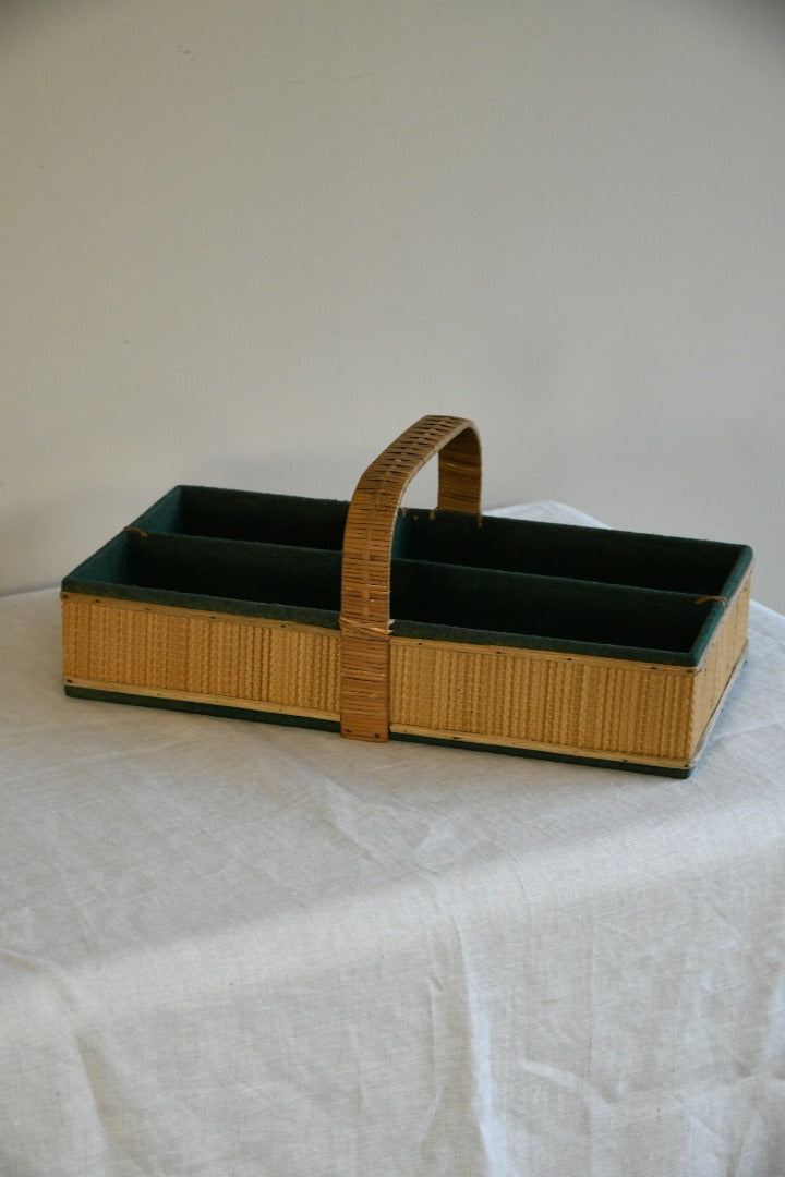 Vintage Cutlery Basket