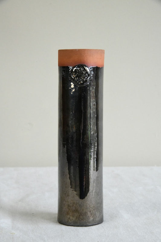 Glazed Narrow Vase