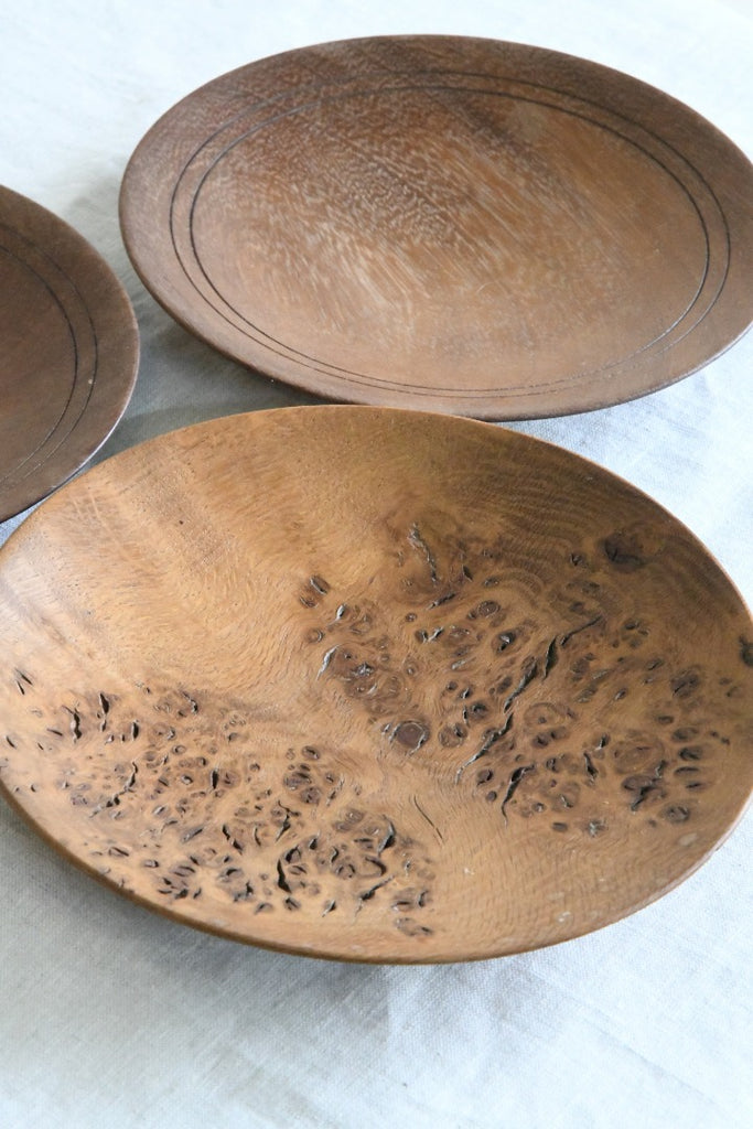 Vintage Turned Wooden Dishes