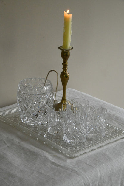 Vintage Clear Acrylic Tray