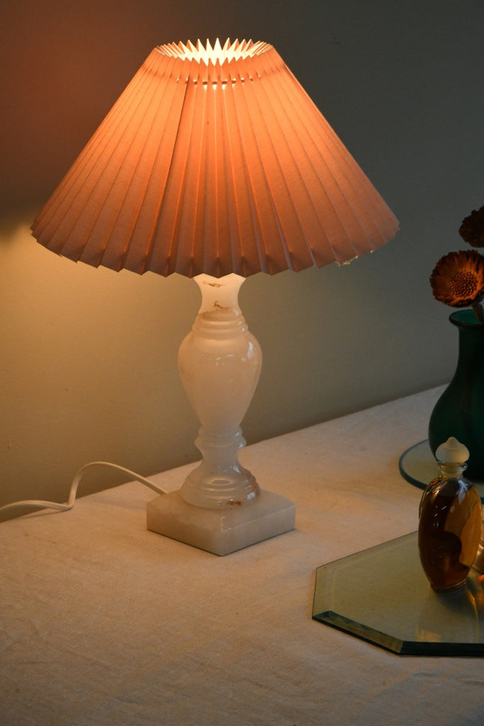 Vintage Marble Table Lamp