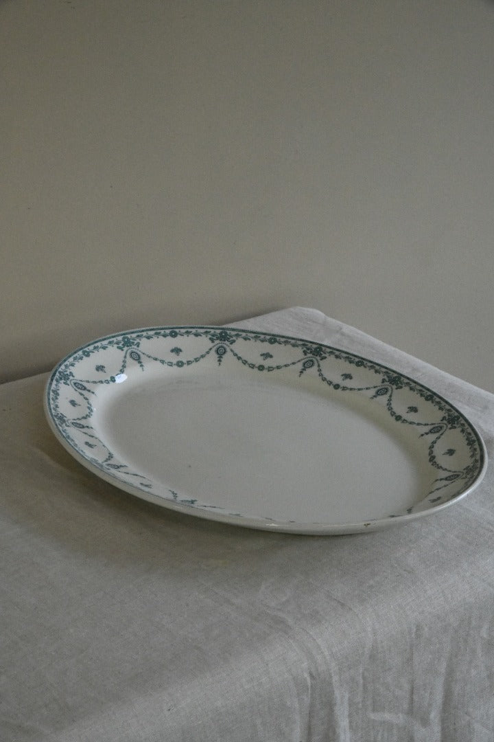 Large Antique Whieldon Ware Serving Platter