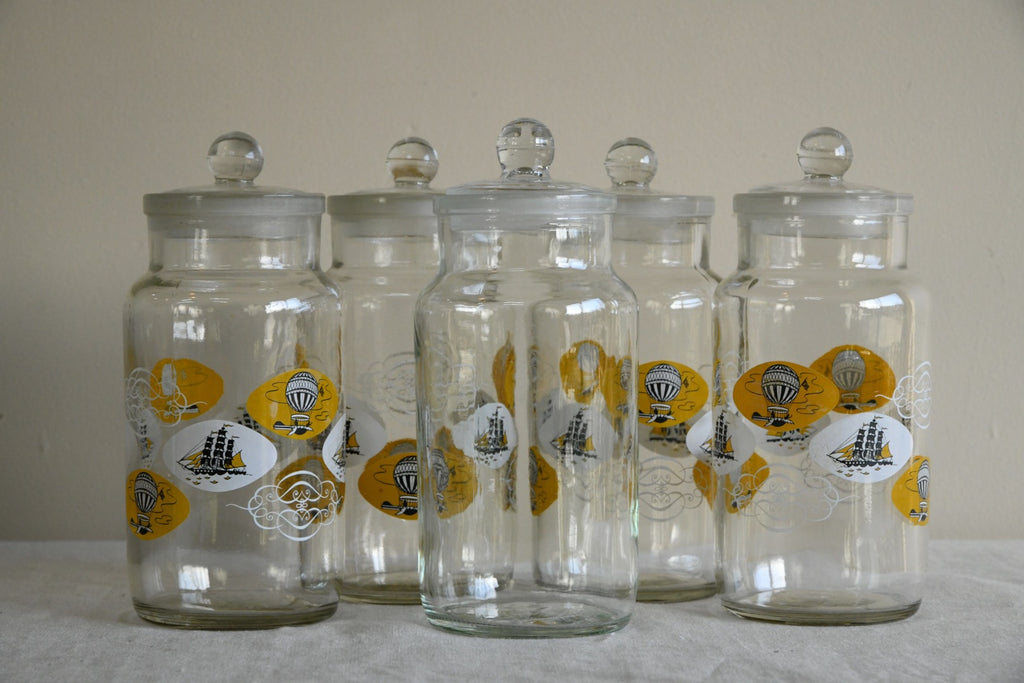 Vintage Ravenhead Storage Jars