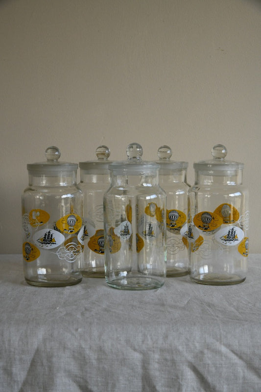 Vintage Ravenhead Storage Jars