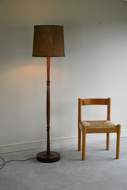 Retro Turned Standard Lamp