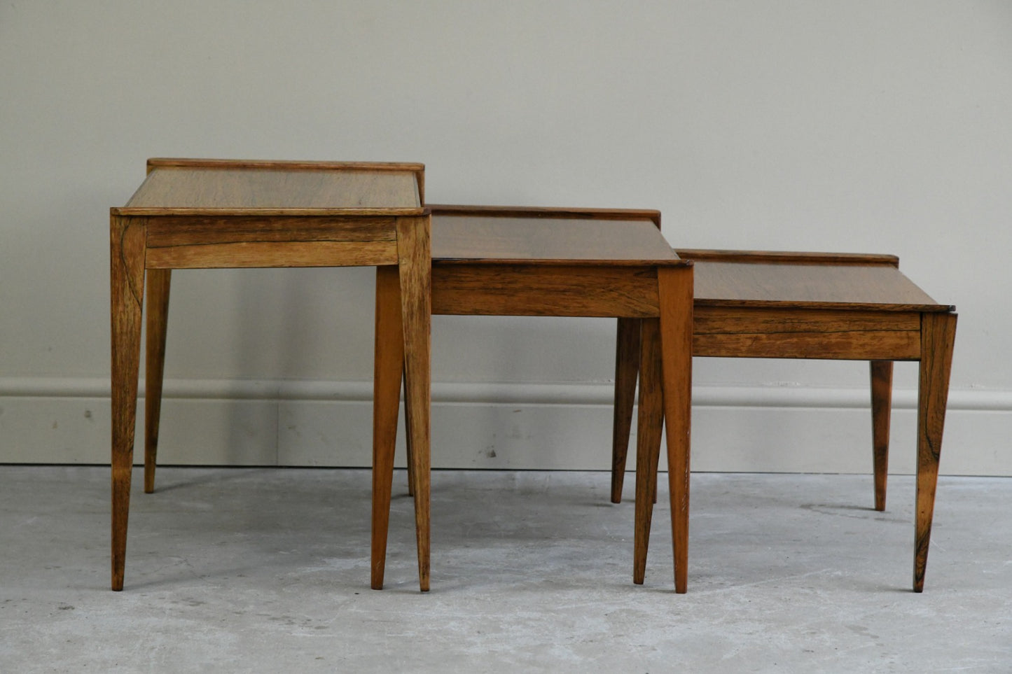 Retro Rosewood Nest of Tables