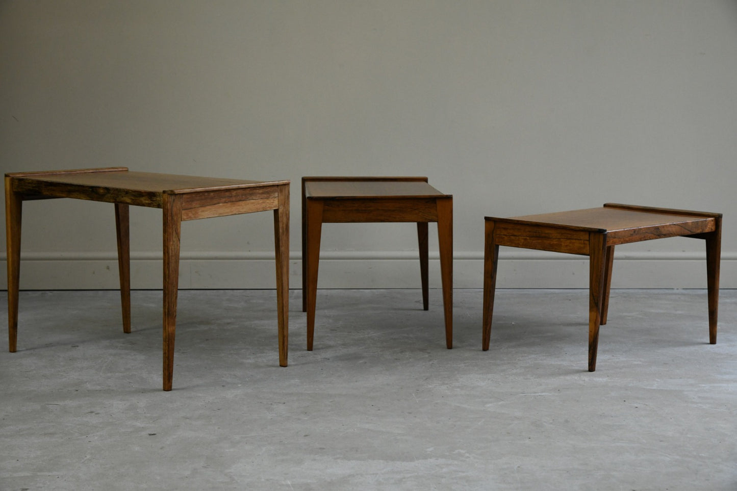 Retro Rosewood Nest of Tables