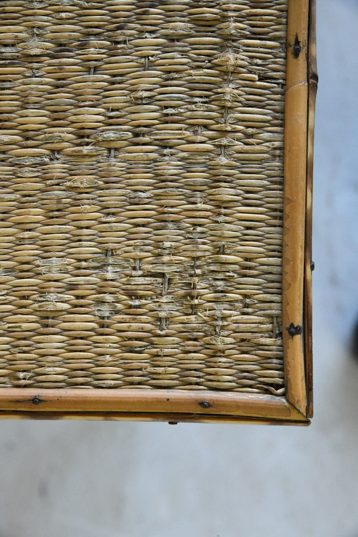 Early 20th Century Bamboo Side Table