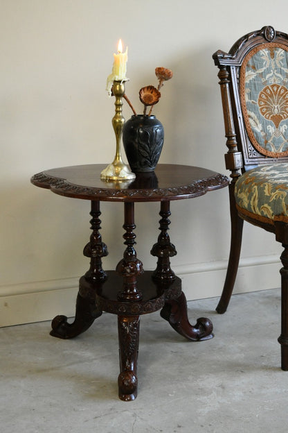 19th Century Mahogany Occasional Table