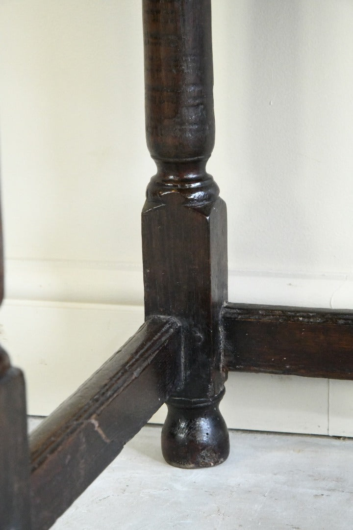 Antique Oak Side Table