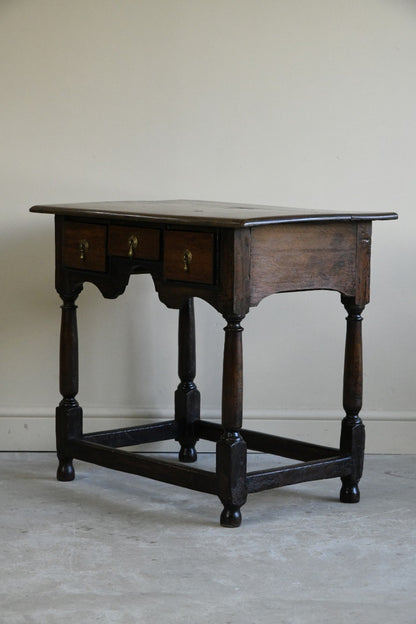 Antique Oak Side Table