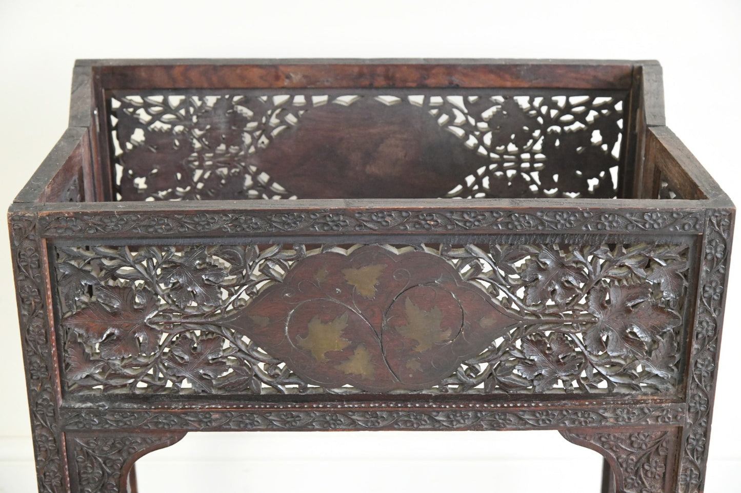 Carved Indian Tray Table