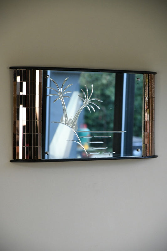 Vintage Palm Tree Mirror