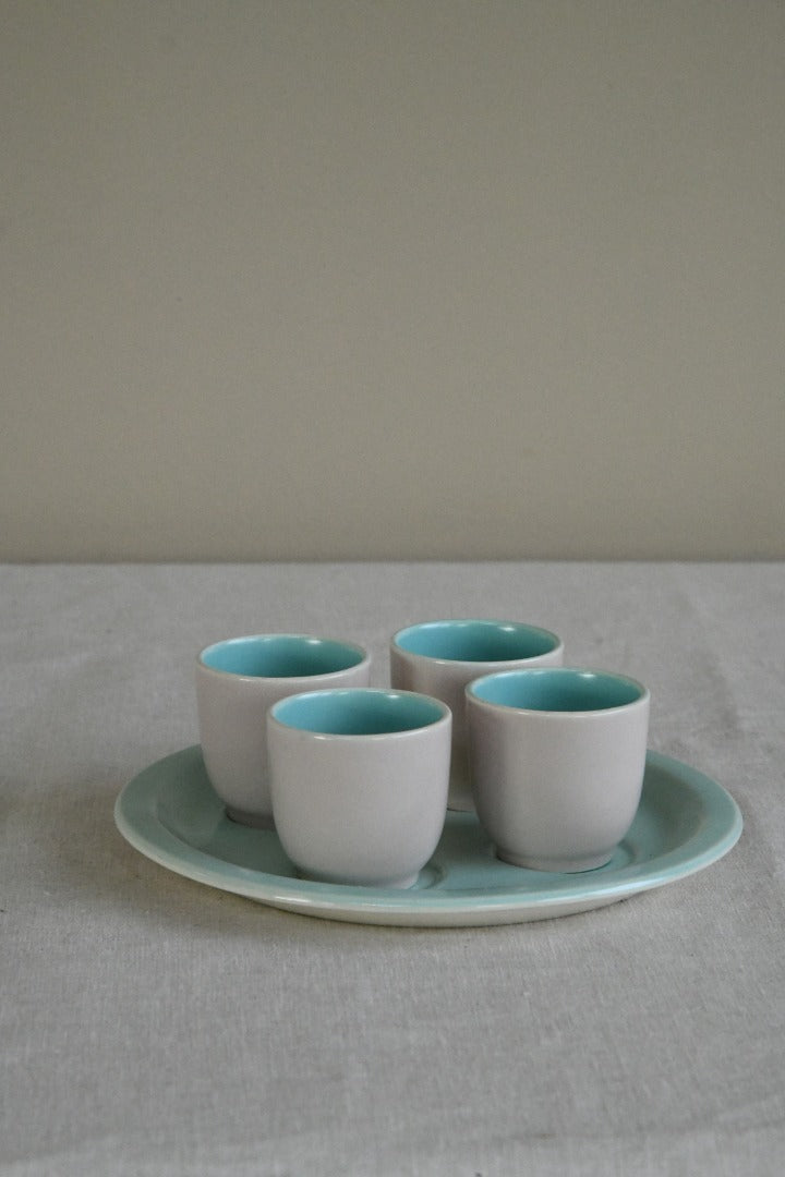 Poole Pottery Twintone Egg Cups