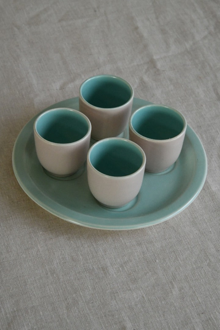 Poole Pottery Twintone Egg Cups