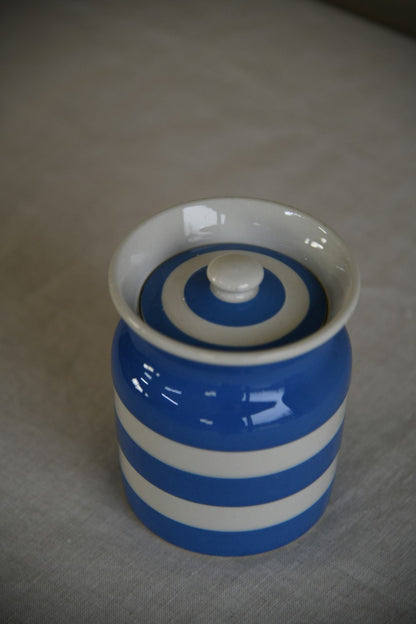 Vintage Cornishware Lidded Jar