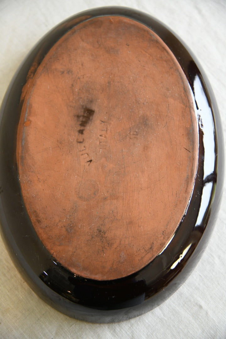 Vulcania Italy Glazed Oval Oven Dish