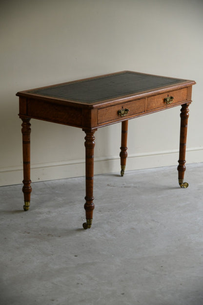 Edwardian Oak Writing Table