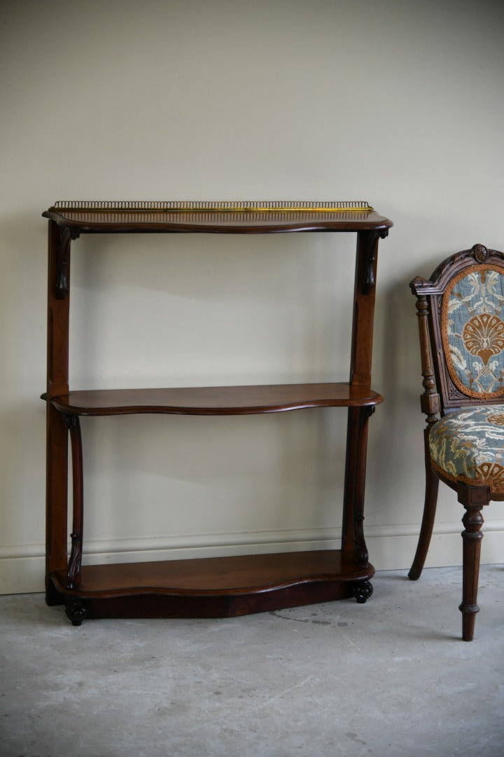 Antique 19th Century Mahogany Etagere