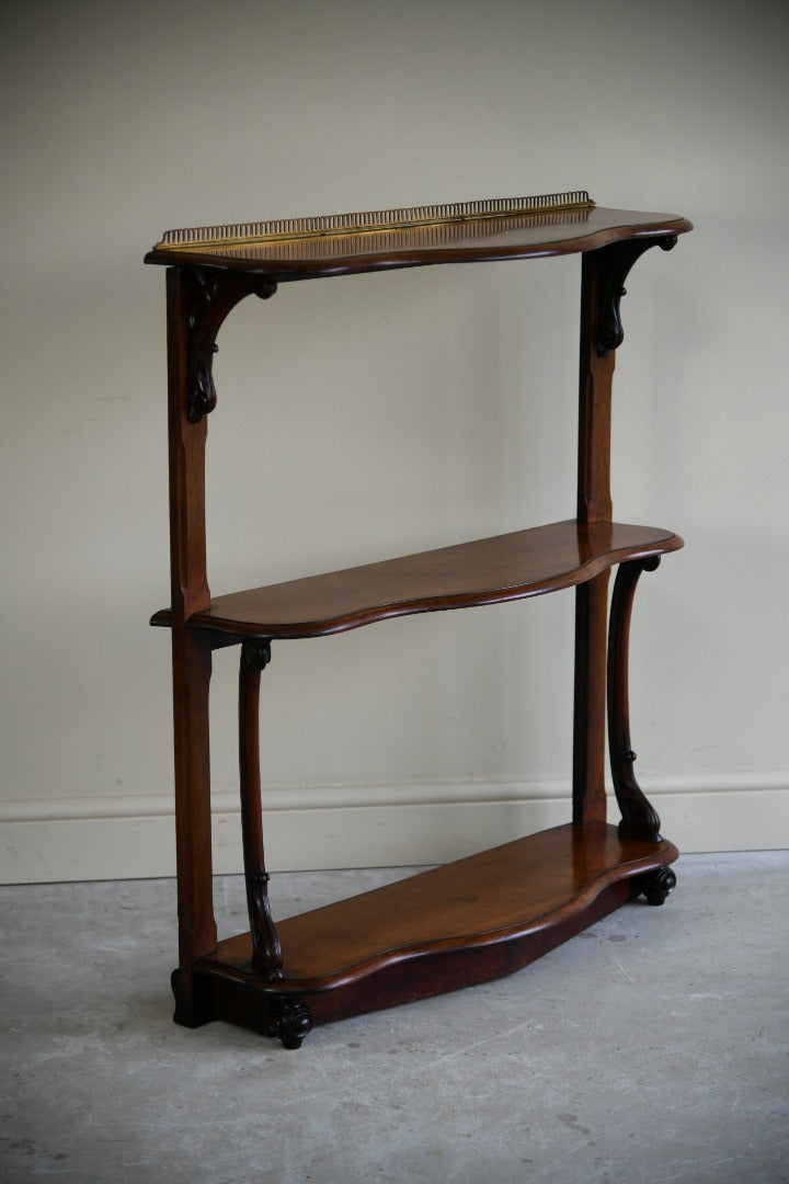 Antique 19th Century Mahogany Etagere