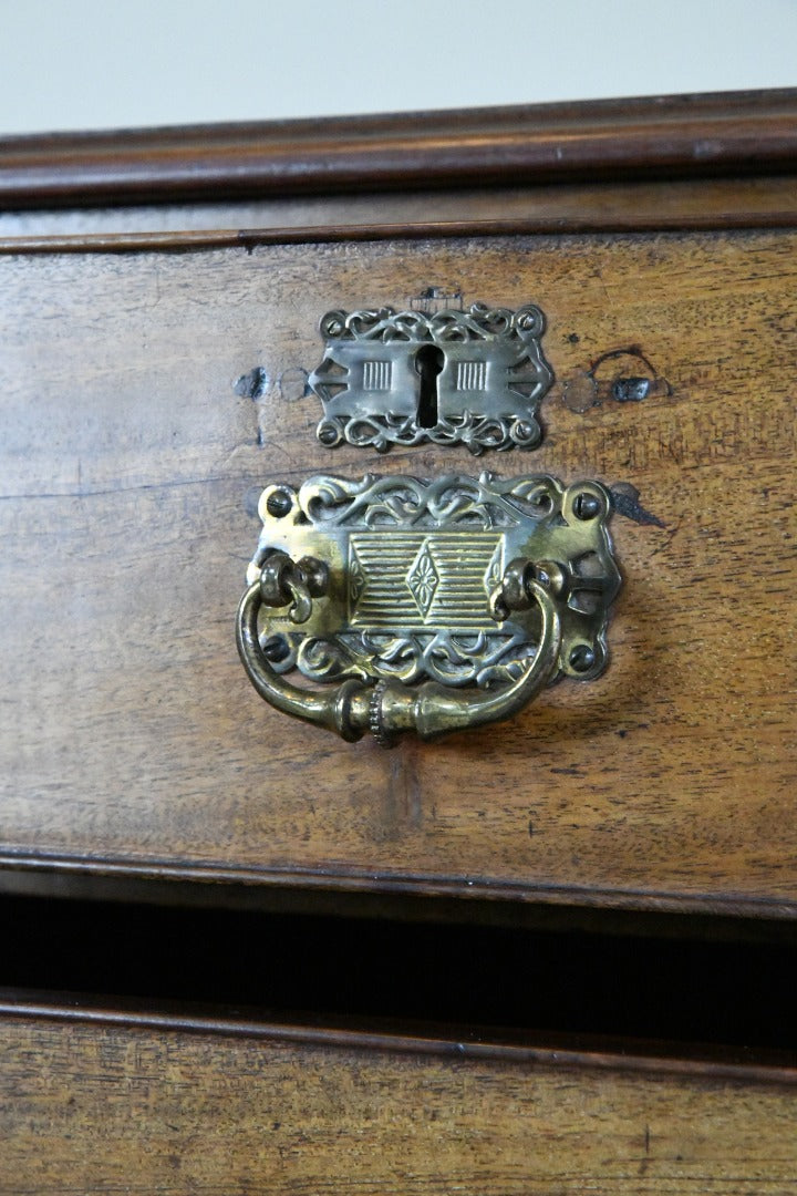 Georgian Mahogany Cross Banded Chest of Drawers