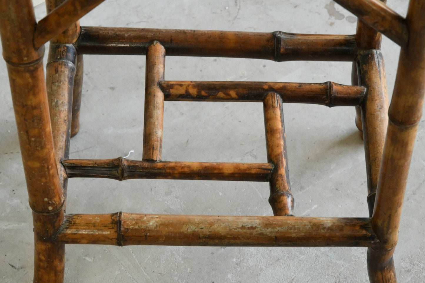 Early 20th Century Bamboo Table